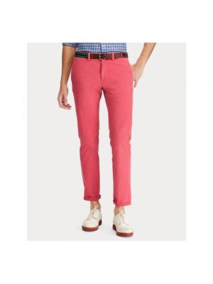 Pantalones chinos slim fit Polo Ralph Lauren rojo
