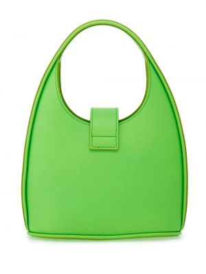 Kožená taška Ferragamo zelená
