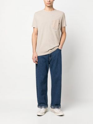 T-shirt en coton avec poches Dondup