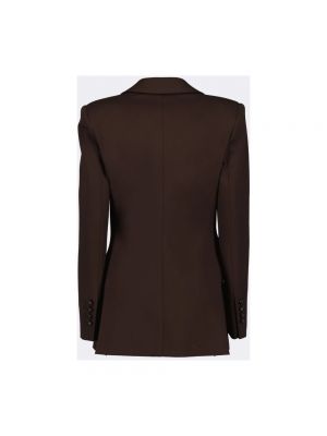Blazer de lana Dolce & Gabbana marrón