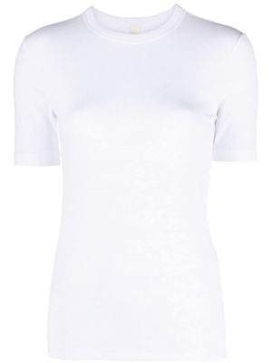 Tričko s okrúhlym výstrihom Totême biela