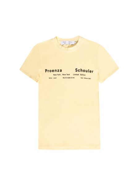 T-shirt Proenza Schouler, żółty