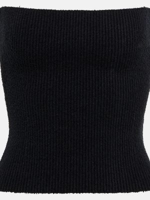 Bavlněný svetr Wardrobe.nyc černý