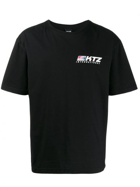 Футболка с логотипом Ktz, черная