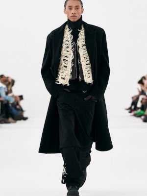 Pantalon cargo en laine Givenchy noir
