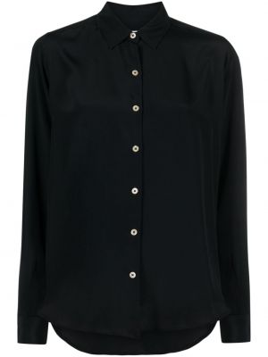 Krepo marškiniai Boglioli juoda