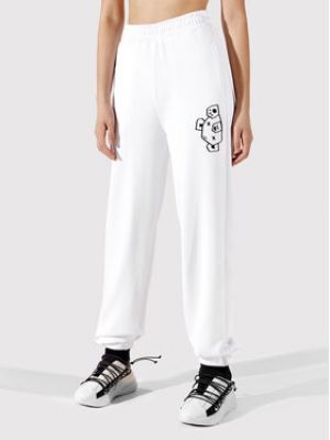 Pantalon de joggings oversize Togoshi blanc