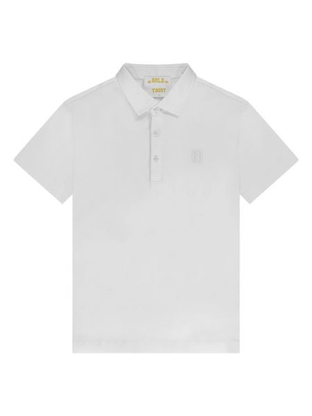 Poloshirt In Gold We Trust