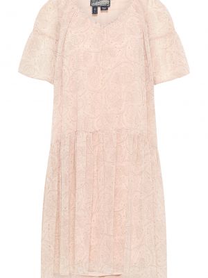 Mini šaty Dreimaster Vintage ružová