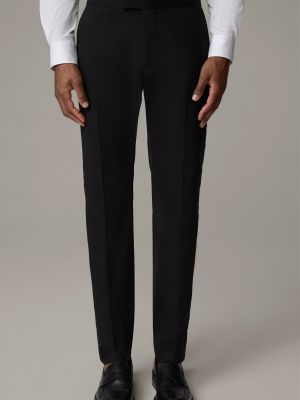 Pantalon plissé Strellson noir