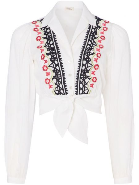 Krave bluse Temperley London hvid