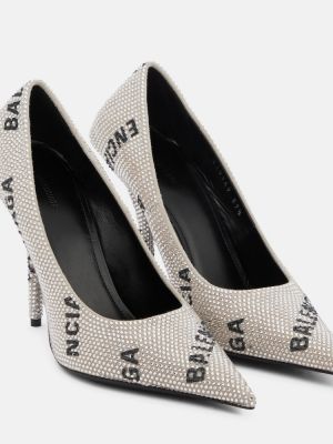 Полуотворени обувки Balenciaga бяло