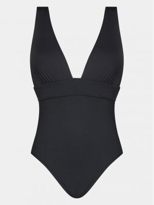 Jednodílné plavky Lauren Ralph Lauren černé