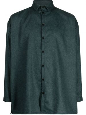 Camicia di lana Toogood verde