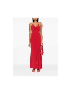 Vestido largo Isabel Marant rojo