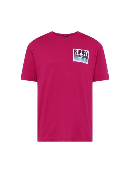 Тениска Replay розово