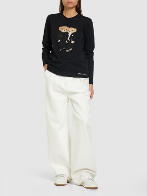 Haftowana koszula bawełniana z długim rękawem Ralph Lauren Collection