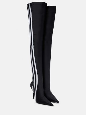 Ботфорты adidas с ножом из коллекции x Balenciaga черный