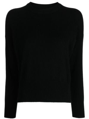 Sweter z kaszmiru z okrągłym dekoltem Pringle Of Scotland czarny