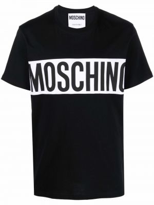 T-shirt Moschino svart