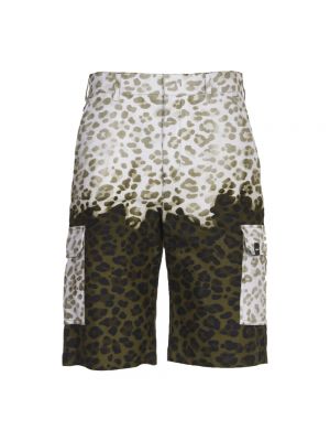 Shorts à imprimé léopard Msgm