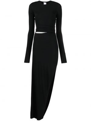 Асиметрична макси рокля Amazuìn черно