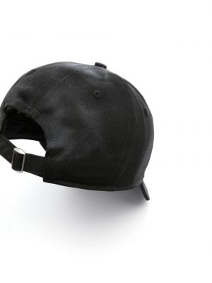 Haftowana czapka z daszkiem 44 Label Group czarna