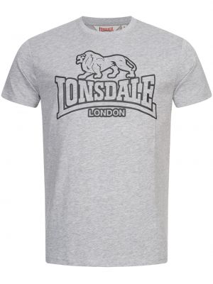 Тениска Lonsdale сиво