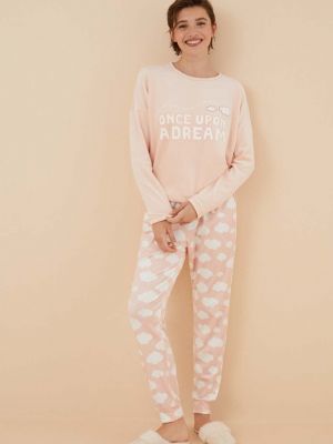 Pidžama Women'secret ružičasta