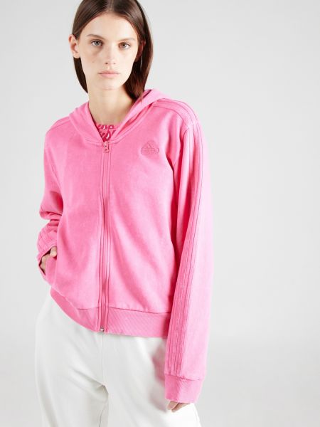 Bluză cu fermoar Adidas Sportswear roz