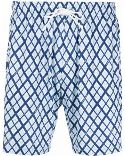 Pijama con estampado con estampado de rombos Viktor & Rolf azul
