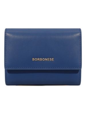 Кожаный кошелек Borbonese синий