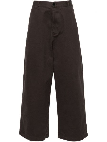 Relaxed fit kelnės Acne Studios pilka