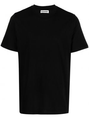 Koszulka Jil Sander czarna