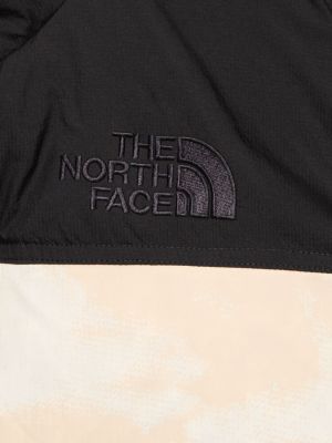 Dvipusis pūkinė striukė The North Face smėlinė