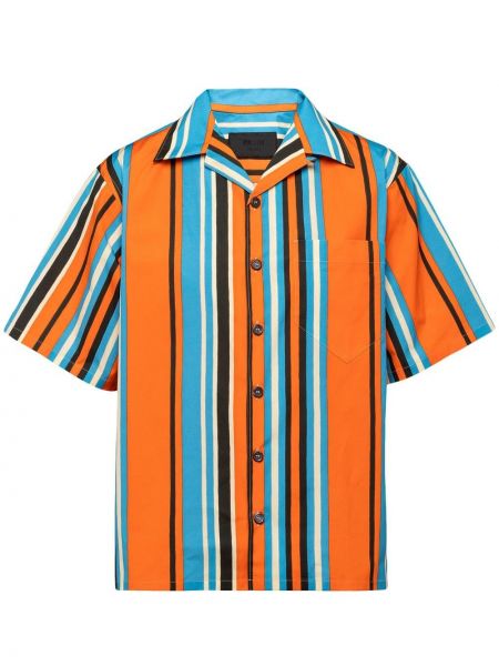 Рубашка Prada, оранжевая