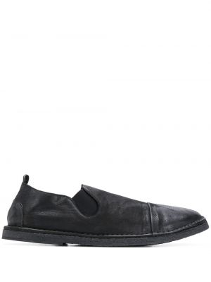 Pantofi loafer zdrențuiți slip-on Marsell negru