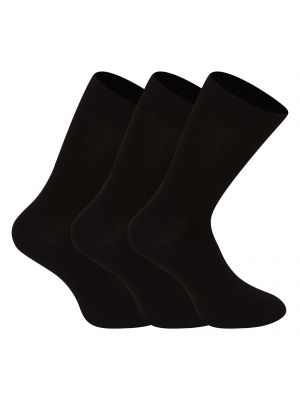 Ψηλές κάλτσες μπαμπού Nedeto μαύρο