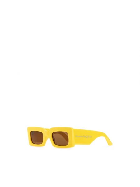 Sonnenbrille Alexander Mcqueen gelb