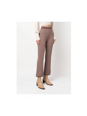Pantalones de tejido jacquard Diane Von Furstenberg