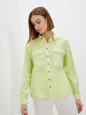 Джинсовая рубашка Pepe Jeans, зеленый