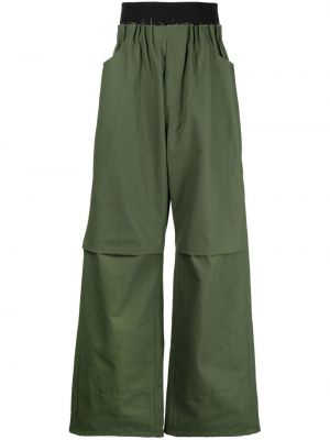 Pantaloni baggy Raf Simons verde