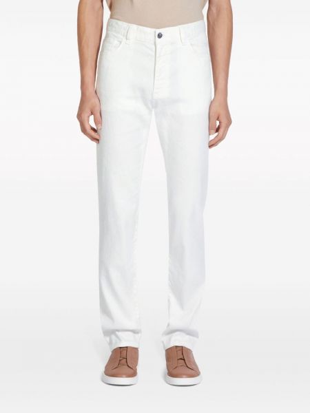 Jeans skinny Zegna blanc