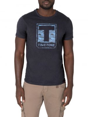 Тениска Timezone синьо
