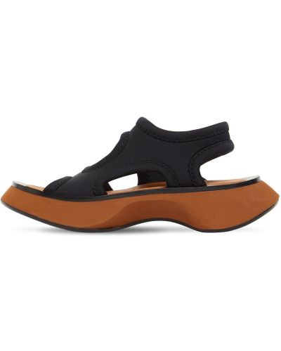 Neoprenové sandály Proenza Schouler černé
