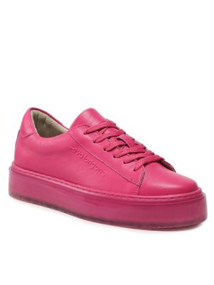 Sneakersy Eva Longoria różowe