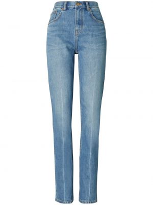 Straight leg jeans Tory Burch blu
