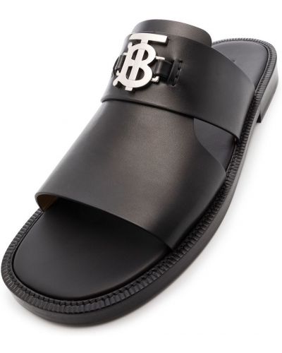 Sandale ohne absatz Burberry schwarz