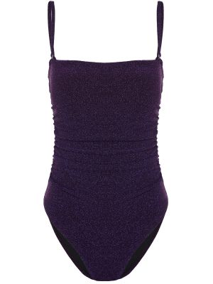 Drapiruotas bikinis Trendyol violetinė