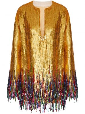 Hímzett ruha Valentino Garavani aranyszínű